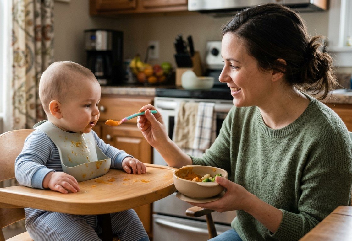 bebe introdução alimentar